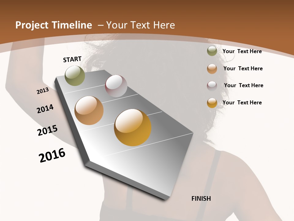 Bra Portrait One PowerPoint Template