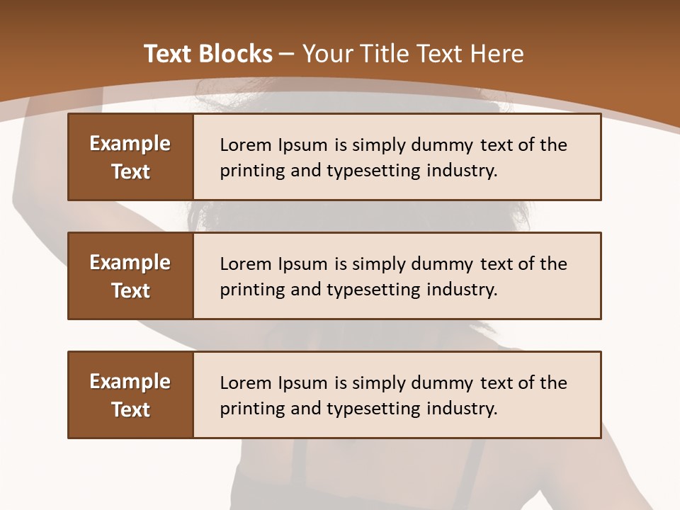 Bra Portrait One PowerPoint Template