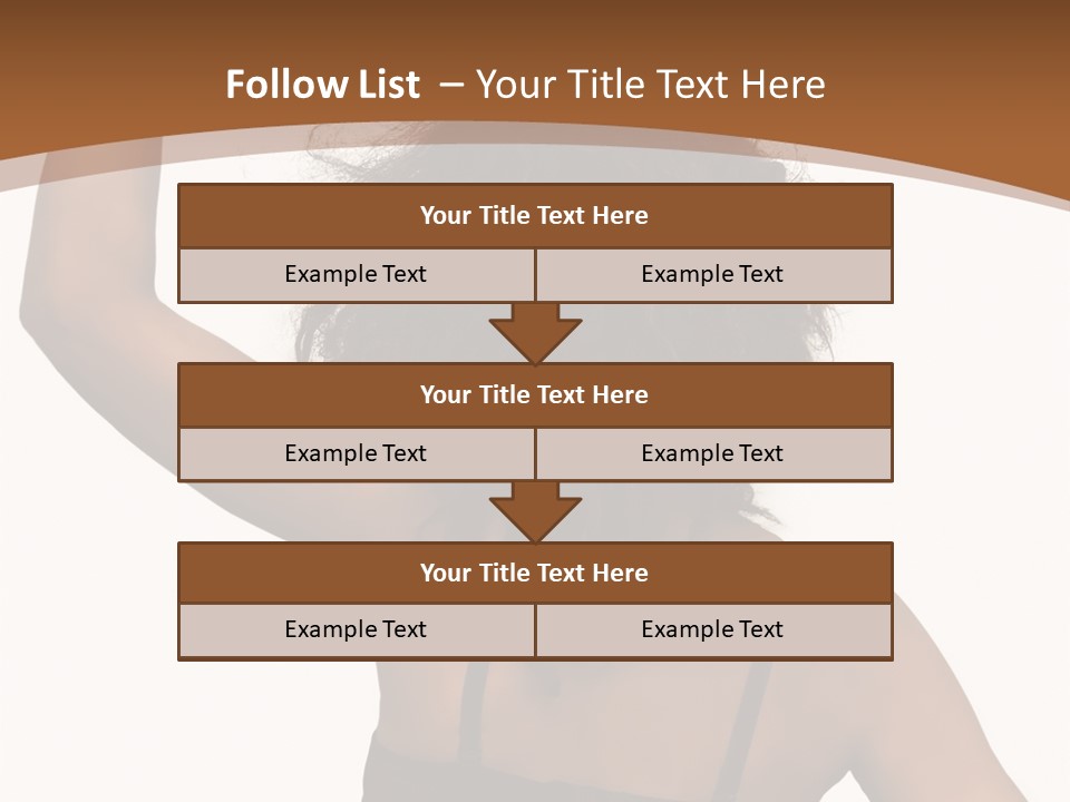 Bra Portrait One PowerPoint Template