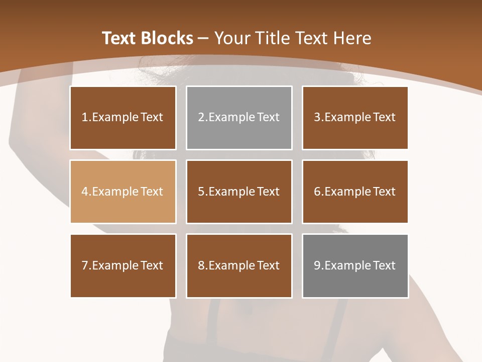 Bra Portrait One PowerPoint Template