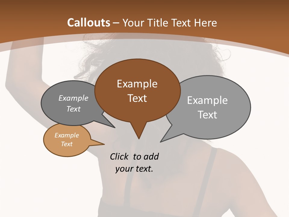 Bra Portrait One PowerPoint Template