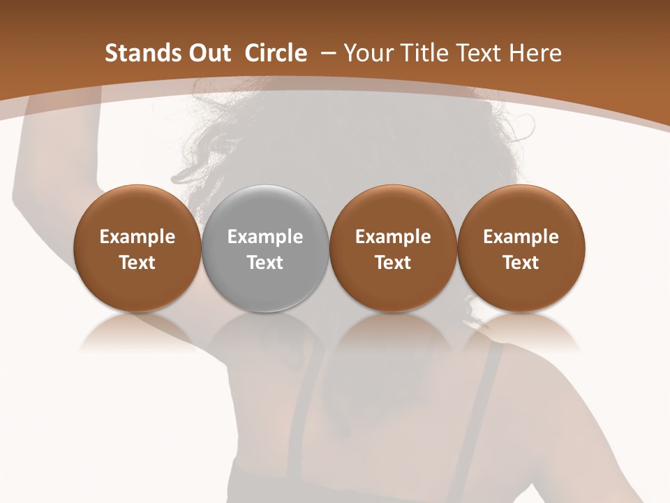 Bra Portrait One PowerPoint Template