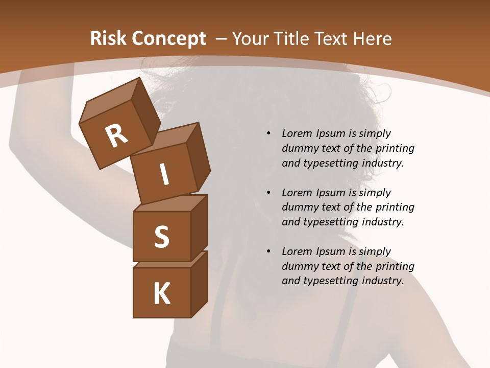 Bra Portrait One PowerPoint Template