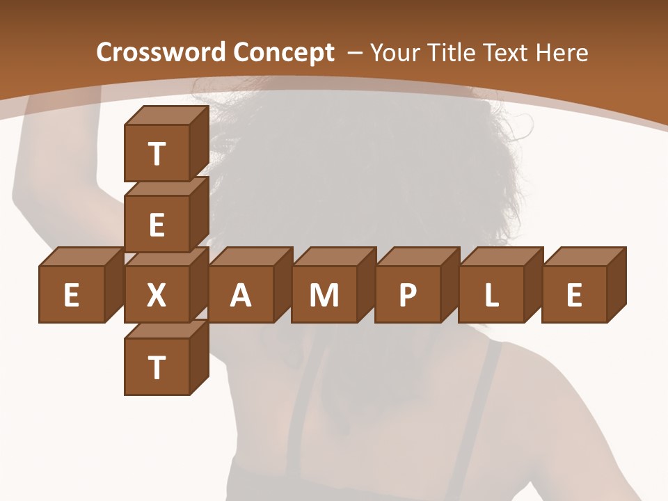 Bra Portrait One PowerPoint Template