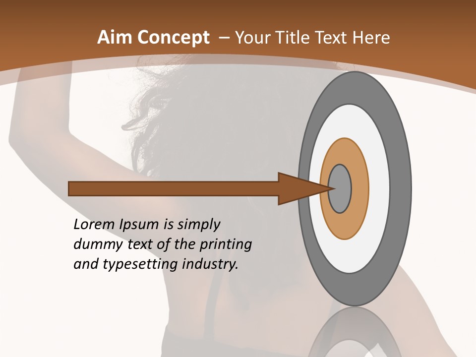 Bra Portrait One PowerPoint Template