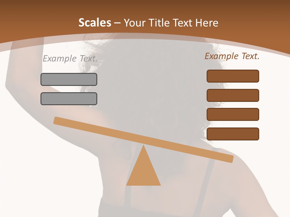 Bra Portrait One PowerPoint Template