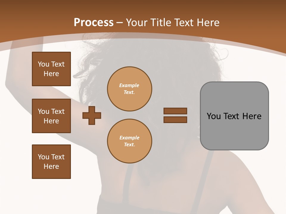Bra Portrait One PowerPoint Template
