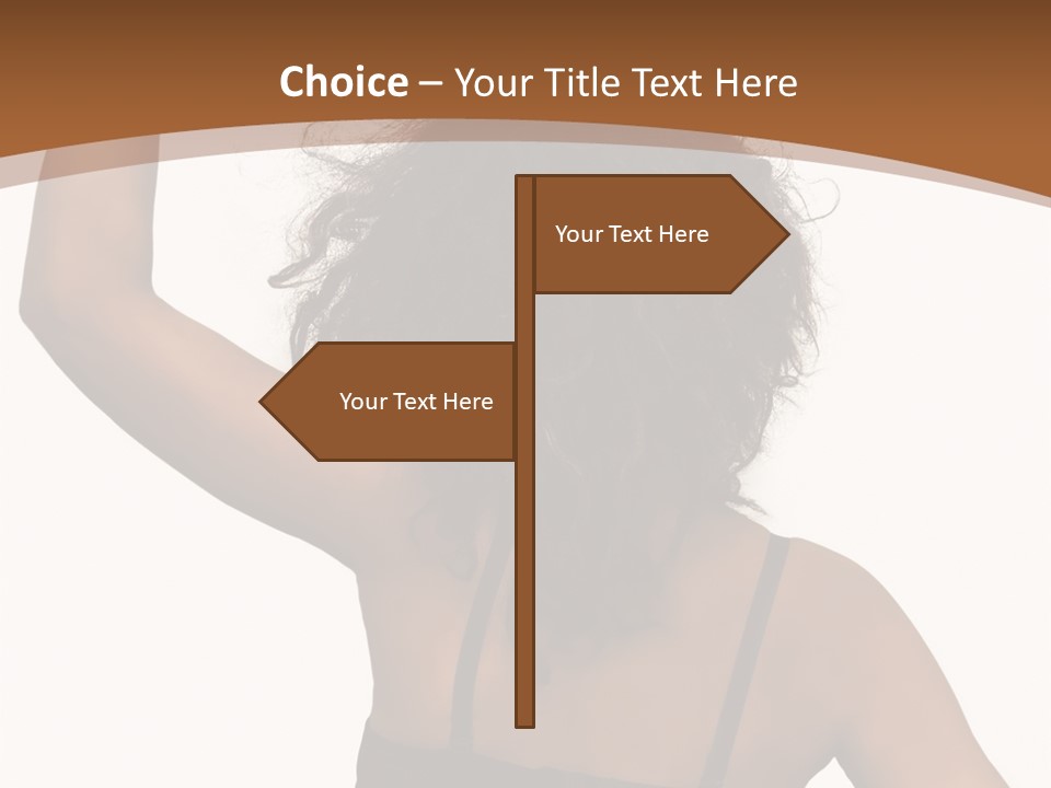 Bra Portrait One PowerPoint Template