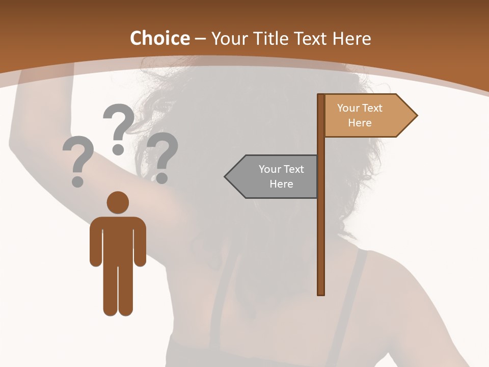 Bra Portrait One PowerPoint Template