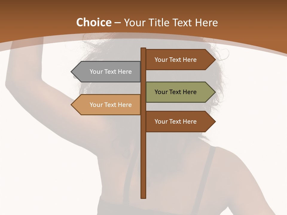 Bra Portrait One PowerPoint Template