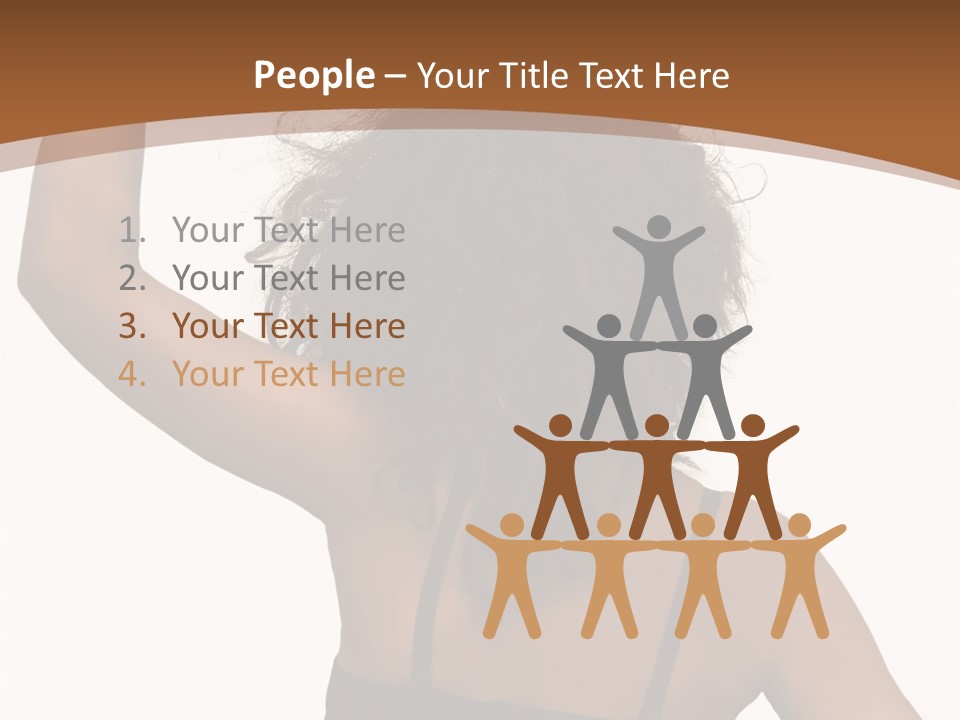 Bra Portrait One PowerPoint Template