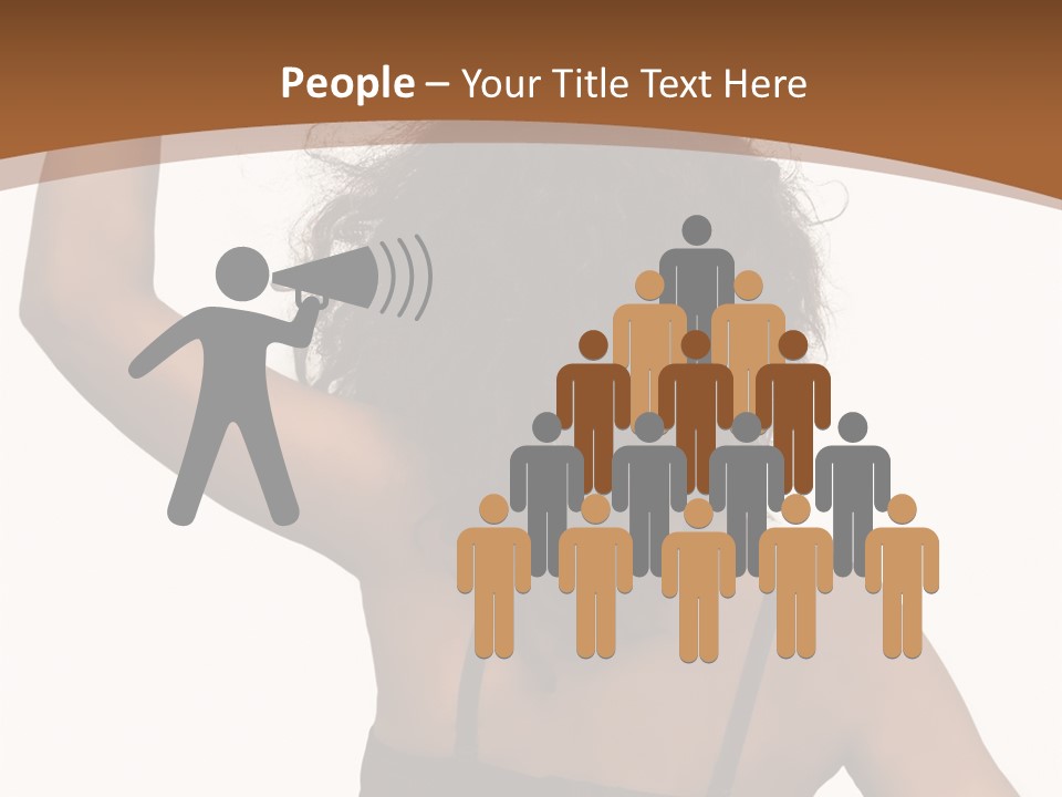 Bra Portrait One PowerPoint Template