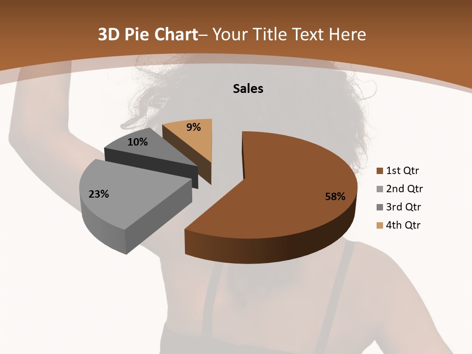 Bra Portrait One PowerPoint Template