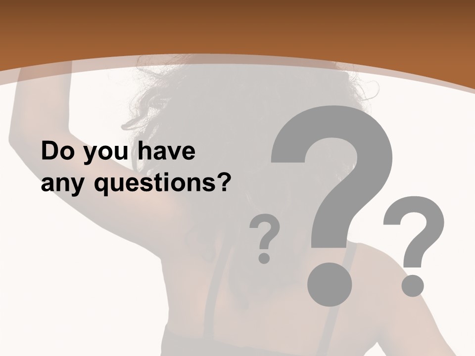 Bra Portrait One PowerPoint Template