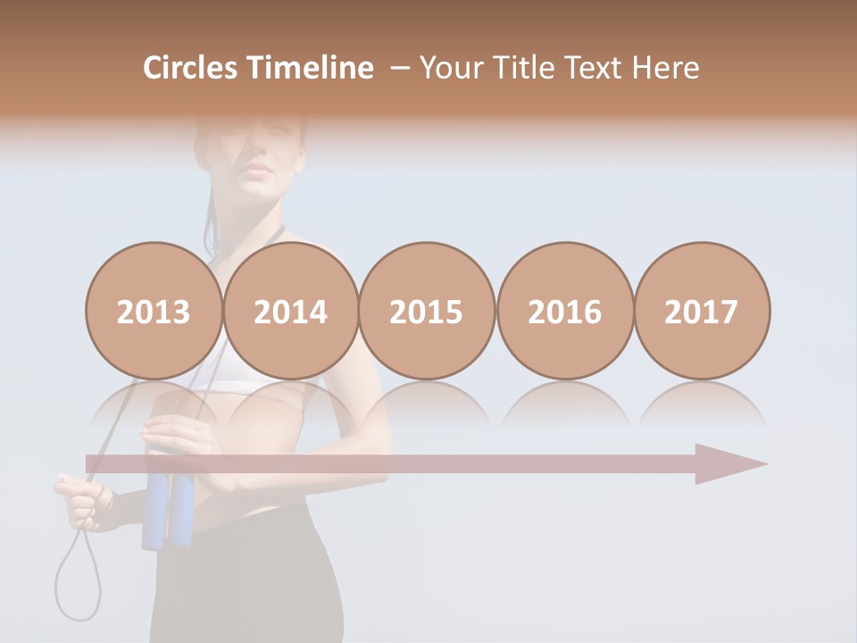 Leisure Activity Looking Away Beauty And Health PowerPoint Template