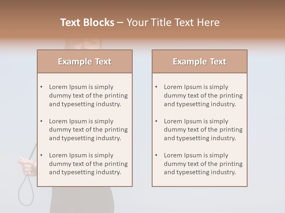 Leisure Activity Looking Away Beauty And Health PowerPoint Template