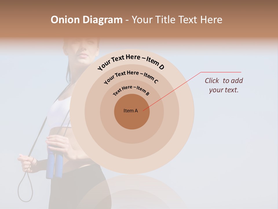 Leisure Activity Looking Away Beauty And Health PowerPoint Template