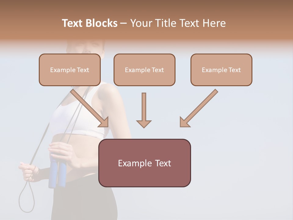 Leisure Activity Looking Away Beauty And Health PowerPoint Template