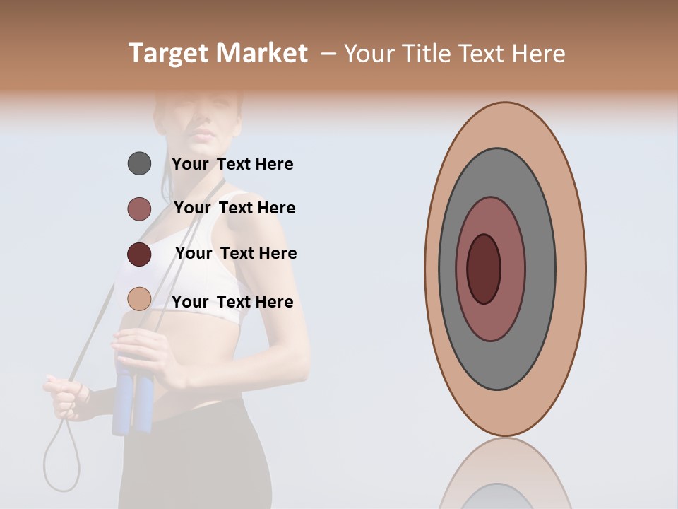 Leisure Activity Looking Away Beauty And Health PowerPoint Template