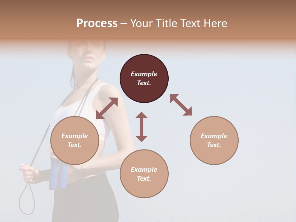 Leisure Activity Looking Away Beauty And Health PowerPoint Template