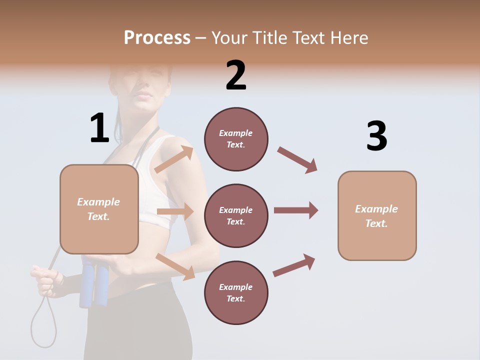 Leisure Activity Looking Away Beauty And Health PowerPoint Template