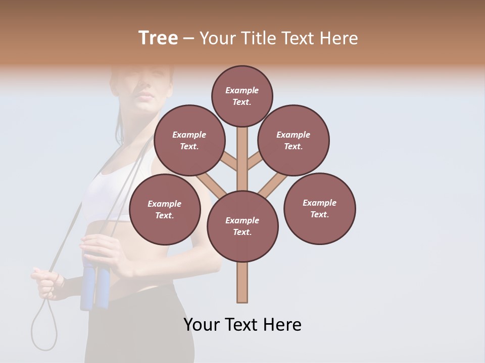 Leisure Activity Looking Away Beauty And Health PowerPoint Template