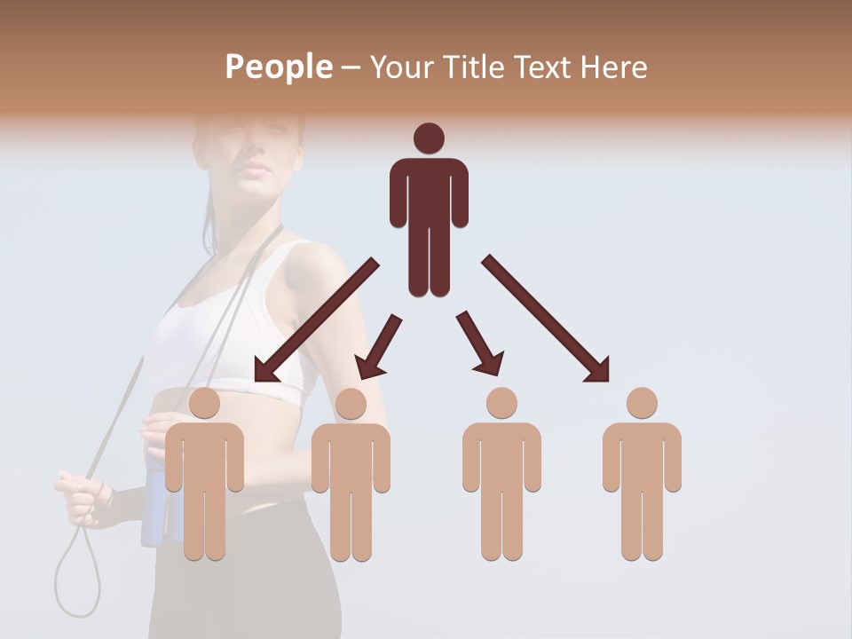 Leisure Activity Looking Away Beauty And Health PowerPoint Template