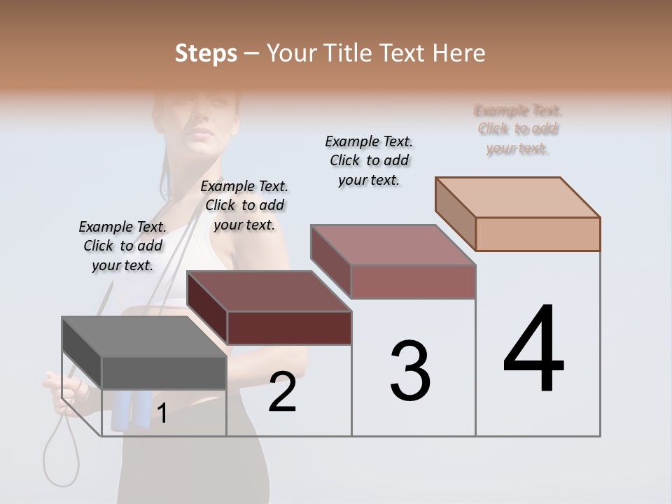 Leisure Activity Looking Away Beauty And Health PowerPoint Template