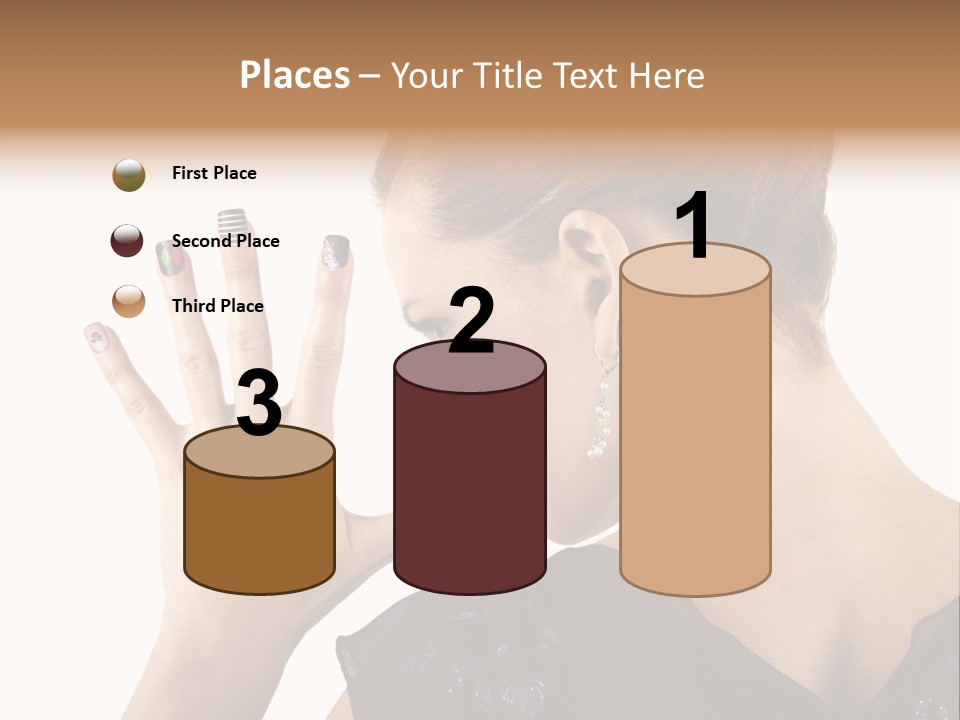 Salon Decorative Art PowerPoint Template