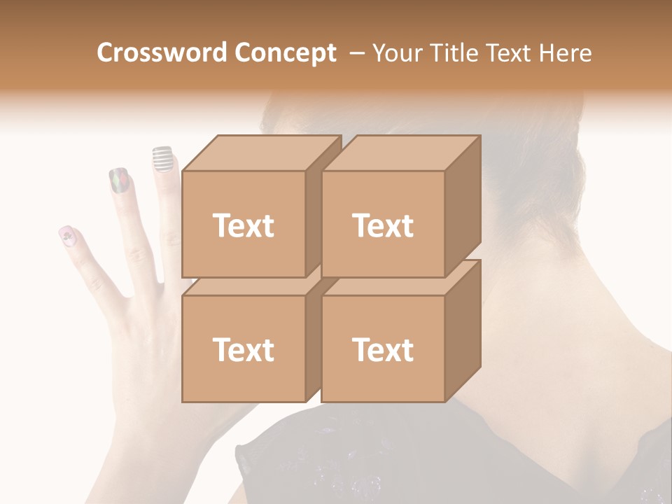 Salon Decorative Art PowerPoint Template