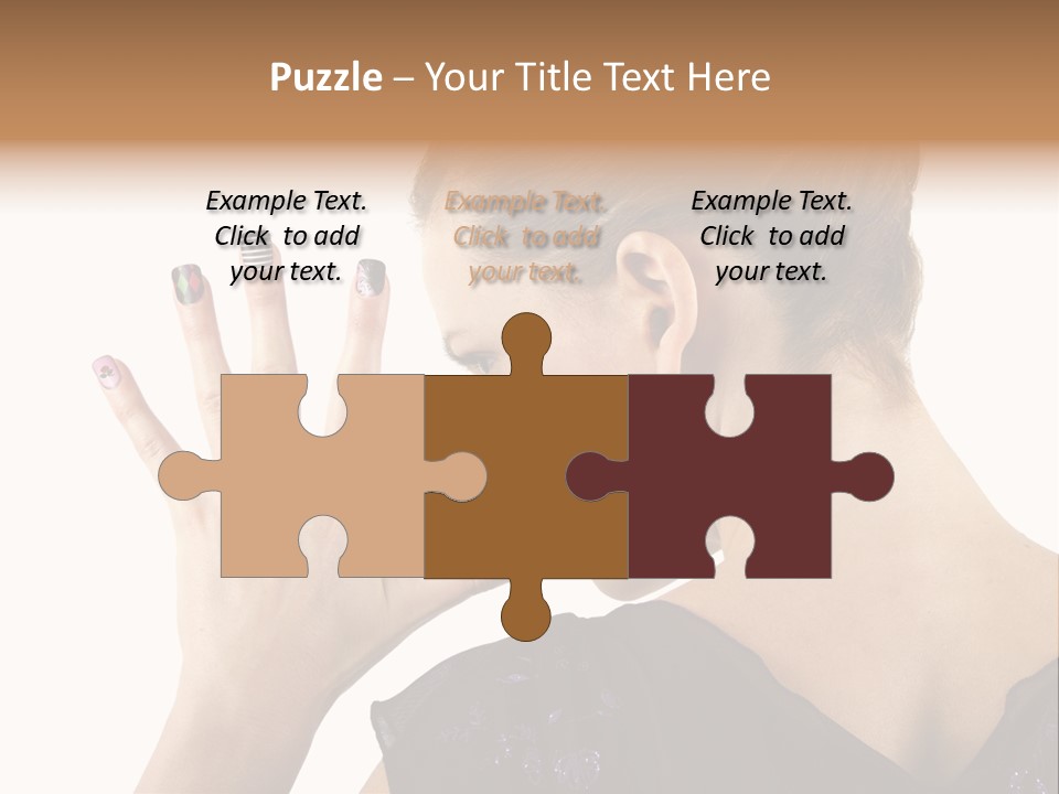 Salon Decorative Art PowerPoint Template