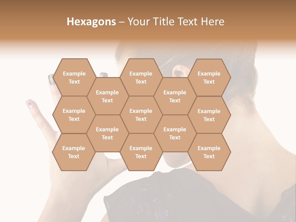 Salon Decorative Art PowerPoint Template