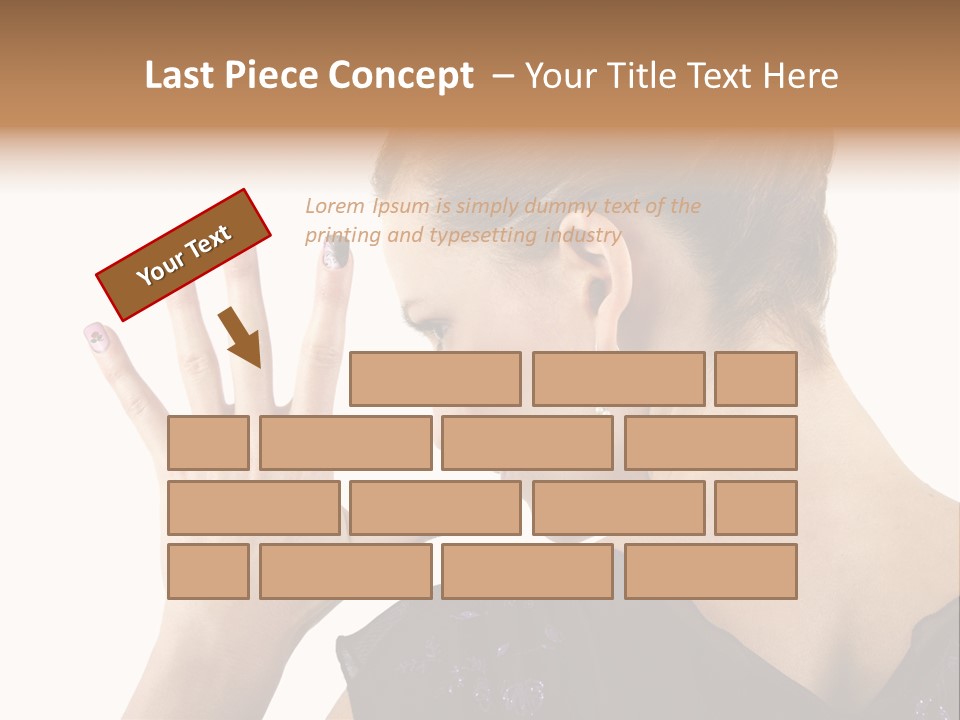 Salon Decorative Art PowerPoint Template