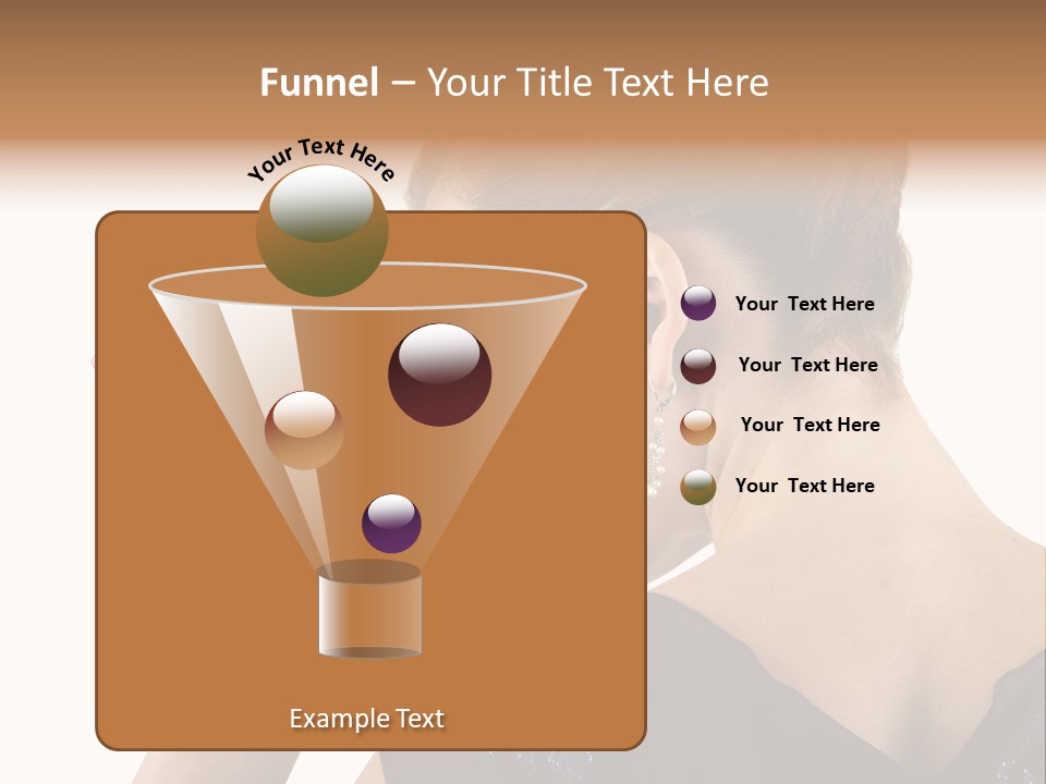 Salon Decorative Art PowerPoint Template