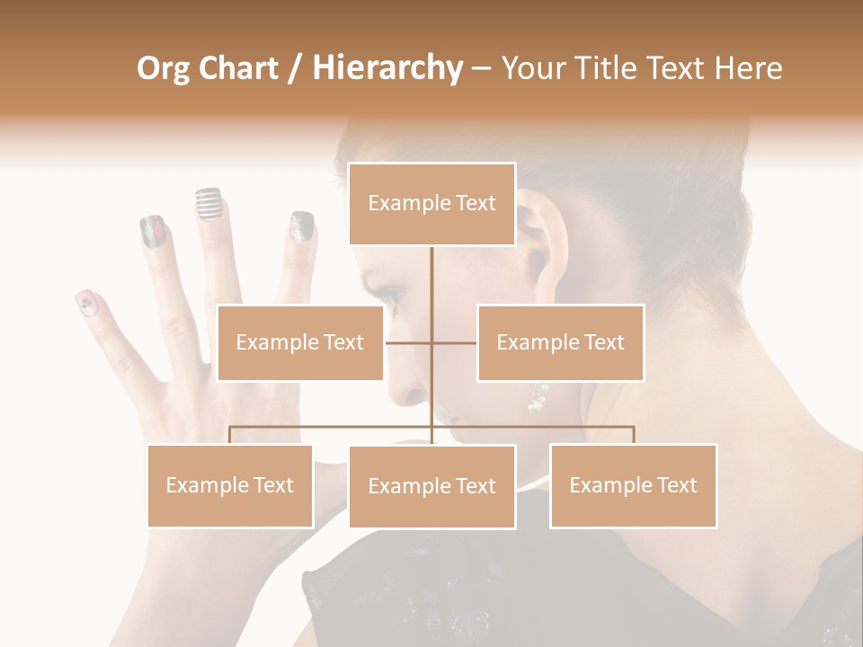 Salon Decorative Art PowerPoint Template