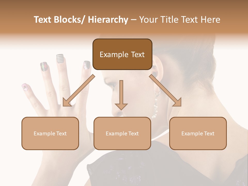 Salon Decorative Art PowerPoint Template