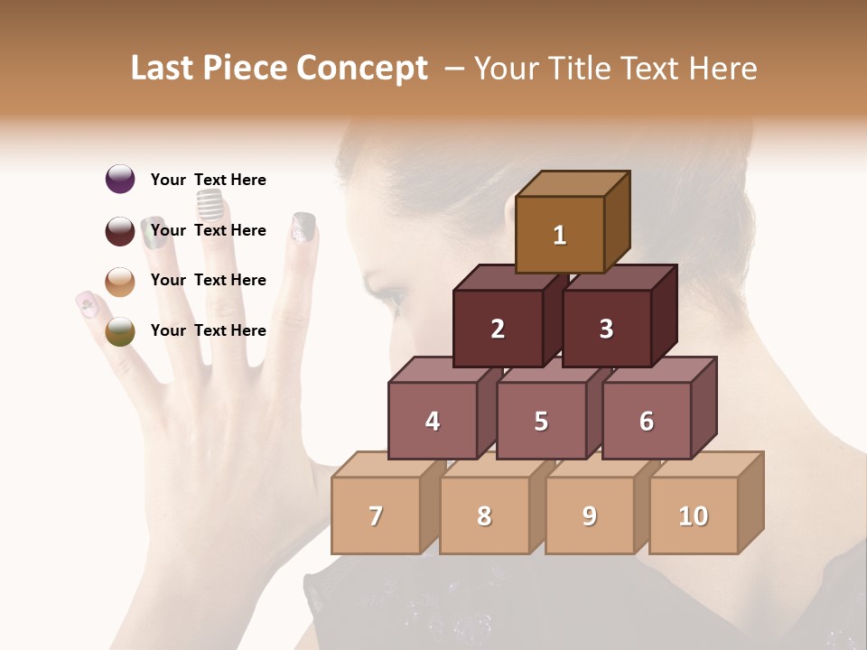 Salon Decorative Art PowerPoint Template