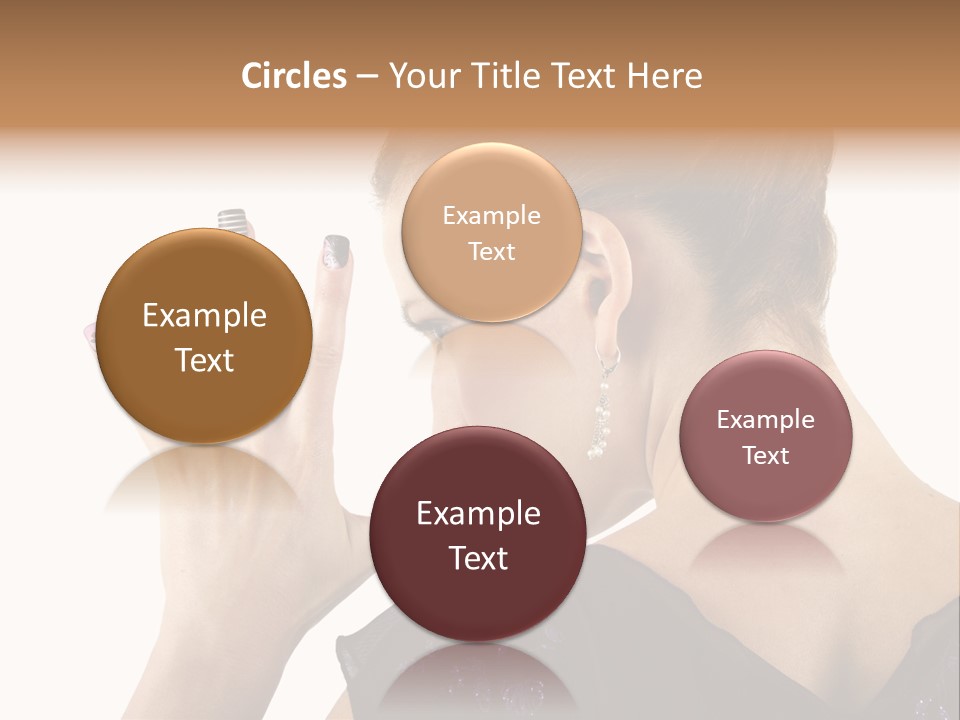 Salon Decorative Art PowerPoint Template