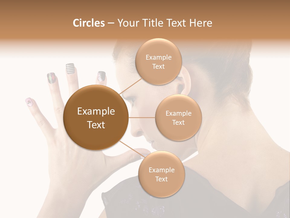 Salon Decorative Art PowerPoint Template