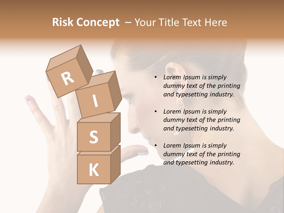 Salon Decorative Art PowerPoint Template