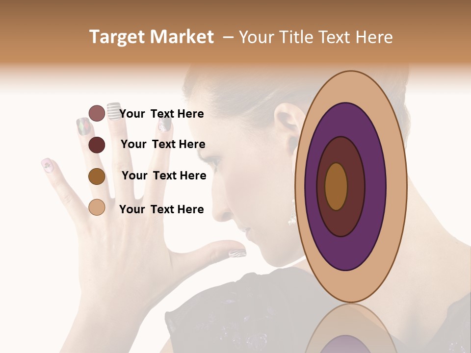 Salon Decorative Art PowerPoint Template