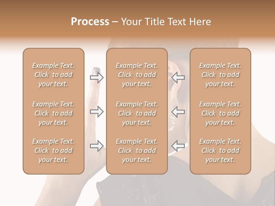 Salon Decorative Art PowerPoint Template