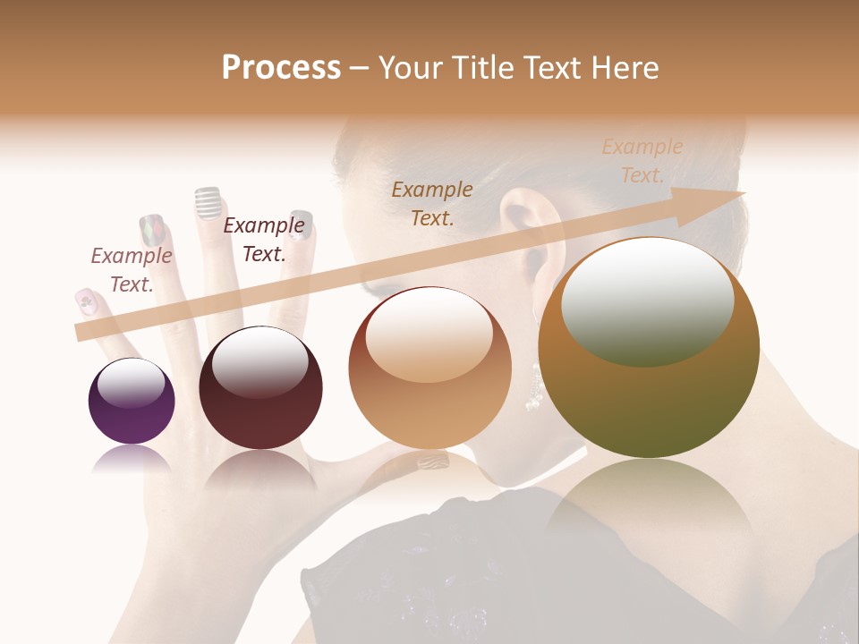 Salon Decorative Art PowerPoint Template