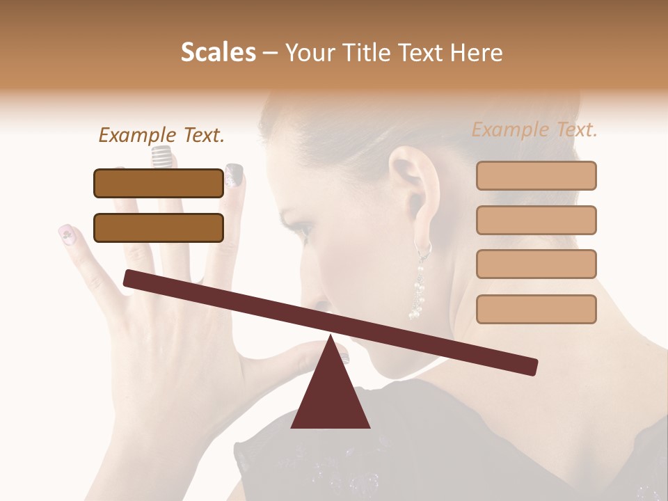 Salon Decorative Art PowerPoint Template