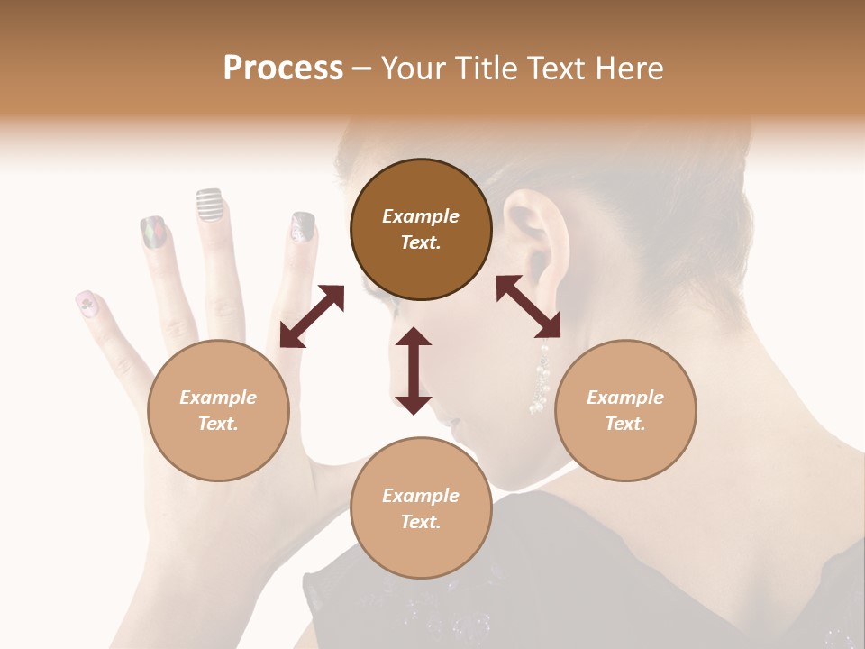 Salon Decorative Art PowerPoint Template