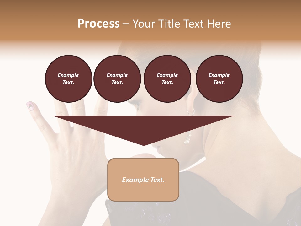 Salon Decorative Art PowerPoint Template