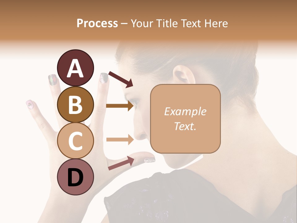 Salon Decorative Art PowerPoint Template