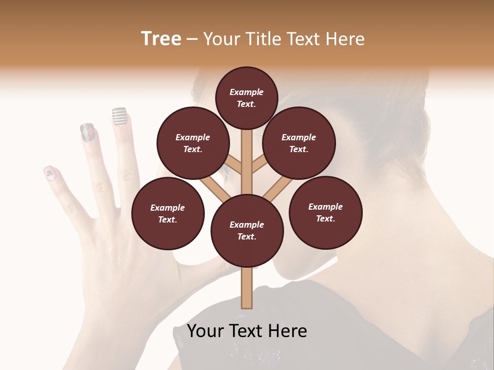 Salon Decorative Art PowerPoint Template