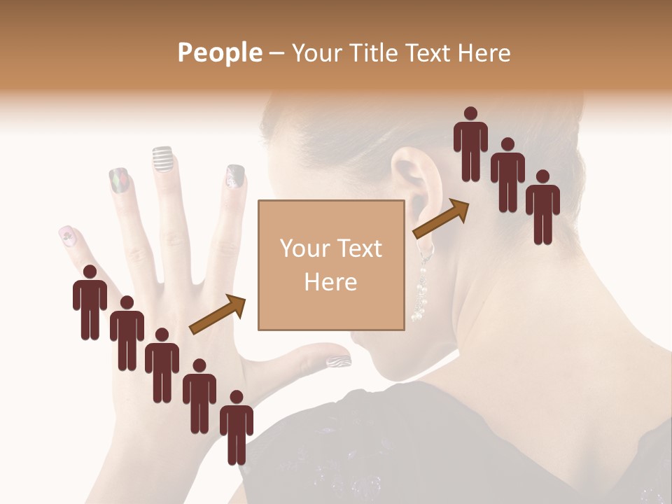 Salon Decorative Art PowerPoint Template