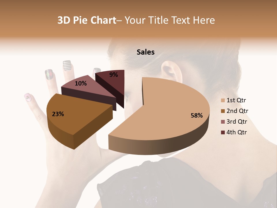 Salon Decorative Art PowerPoint Template